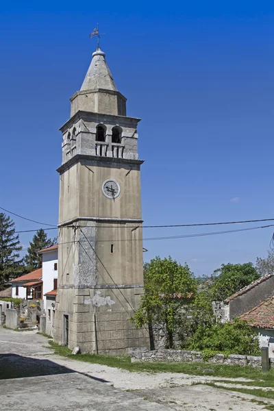 Torre sineira em Krsan — Fotografia de Stock