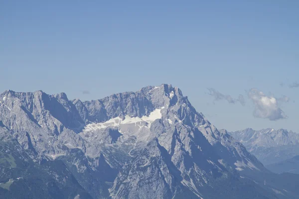 Widok ze szczytu Mount Krottenkopf — Zdjęcie stockowe