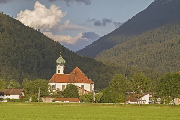Eschenlohe em Alta Baviera — Fotografia de Stock