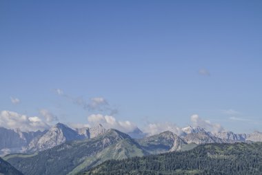 Tirol dağlarda Karwendel'de