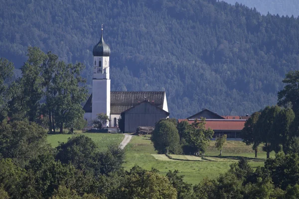 Gaissach - Dorf im isarwinkel — Stockfoto