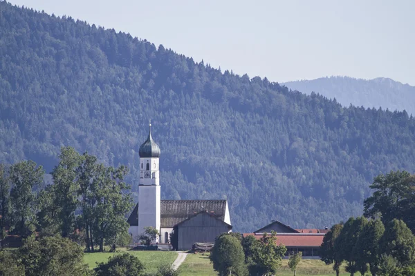 Gaissach - Dorf im isarwinkel — Stockfoto