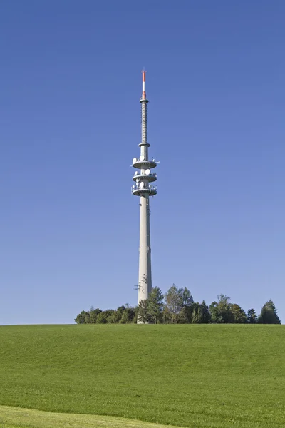 Transmitter on  Hohenpeissenberg — Stock Photo, Image