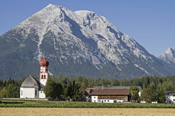 Leutasch w Tyrolu — Zdjęcie stockowe