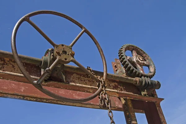 Ancient sluice technology — Stock Photo, Image