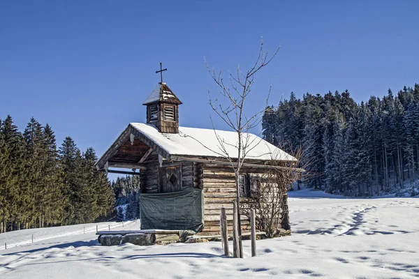 Chapel near Schwaiger hut — Stock Photo, Image