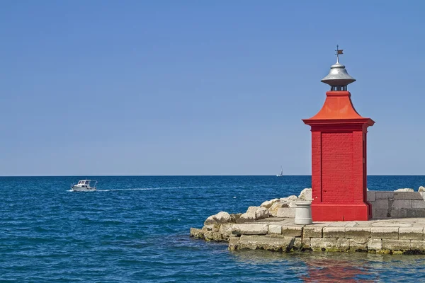 Lighthouse Piran — Stock Photo, Image