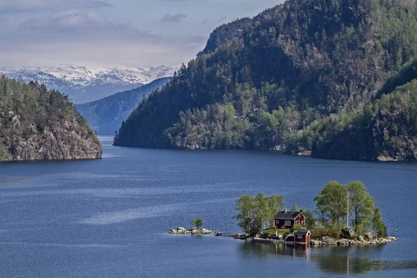Lovravfjorden — 스톡 사진