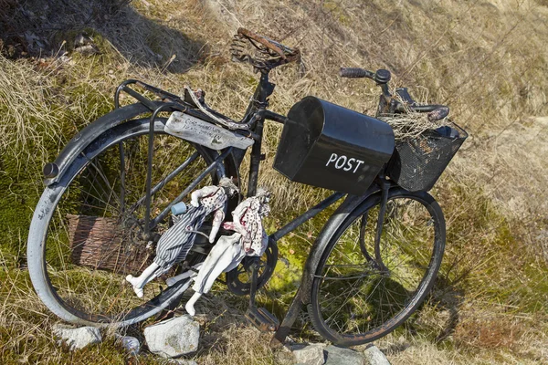 Celem wyobcowany rower — Zdjęcie stockowe