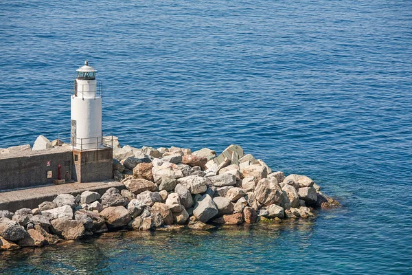 Lighthouse of Camogli — Stock Photo, Image