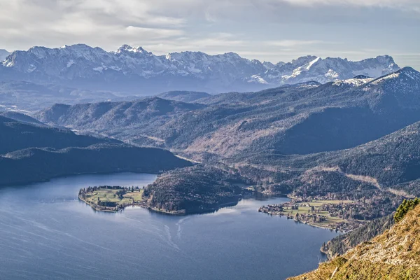 Walchensee view — Stock Photo, Image