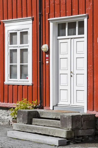 Norwegian house Detail — Stock Photo, Image