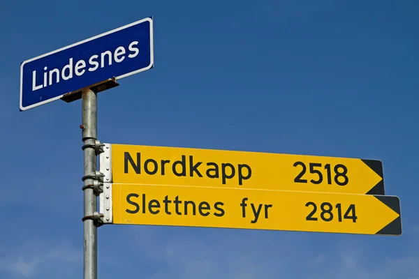 Norge passerar — Stockfoto