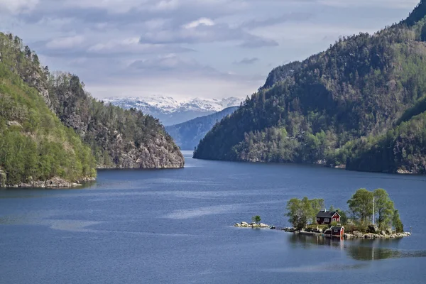 Lovravfjorden — Foto Stock