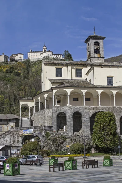 San Gaudenzia w Varallo Sesia — Zdjęcie stockowe