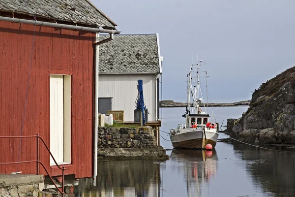 Barco de pesca norueguês — Fotografia de Stock