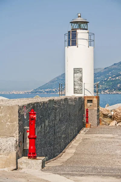 Lighthouse of Camoglie — Stock Photo, Image