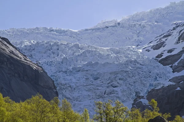 Briksdalsbreen Immagine Stock