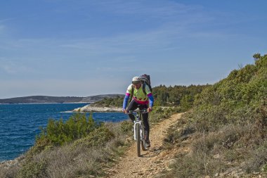 Istria içinde dağ bisikleti