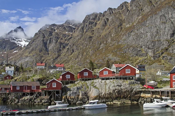 Lofoten village  A — Stock Photo, Image