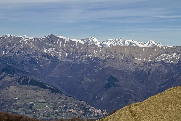 Вид с вершины горы Сеппо — стоковое фото