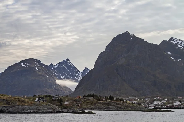 Overlooking Sorvagen — Stock Photo, Image