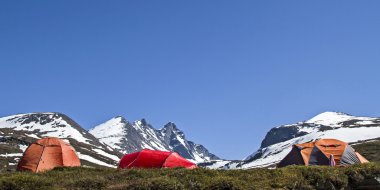 Jotunheimen şehrindeki Bivouac