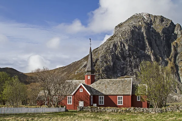 Flakstad Kirke — Stock Photo, Image