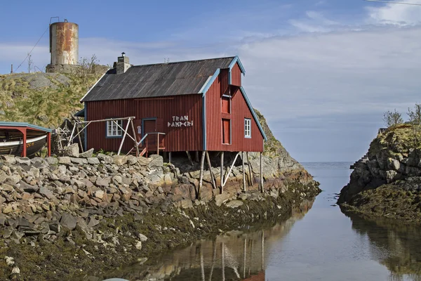 Rorbuer in A — Foto Stock