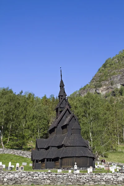 Stave church Borgund — Stock Photo, Image