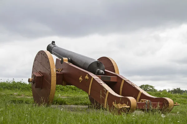 Cannon  in Fredrikstad — Stock Photo, Image