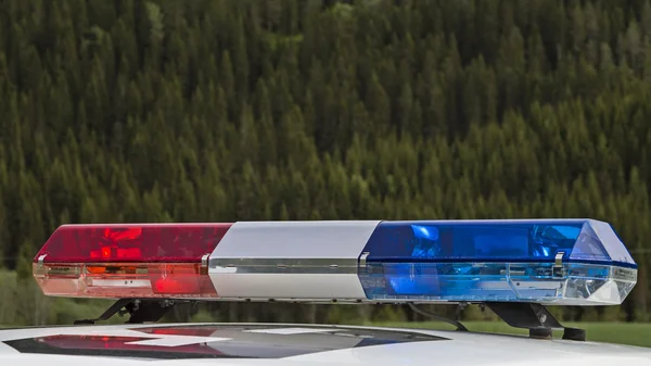 Polis arabası uyarı ışığı