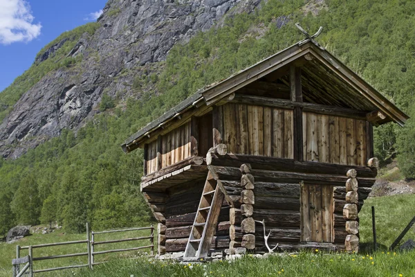 Stabbur in Laerdalen — Stock Photo, Image