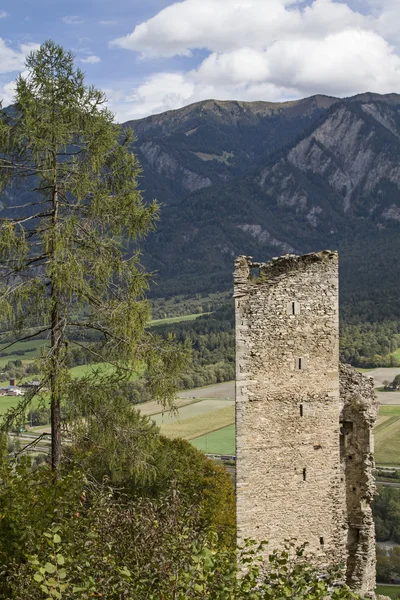 Rovine del castello Haldenstein — Foto Stock