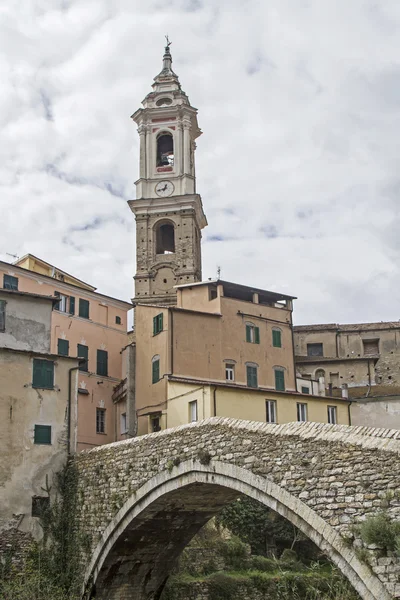 Dolcedo in Liguria — Stock Photo, Image