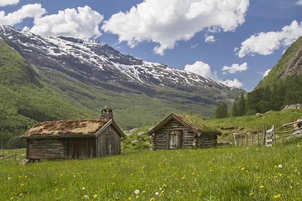 Mountain idyll in Norway — Stock Photo, Image