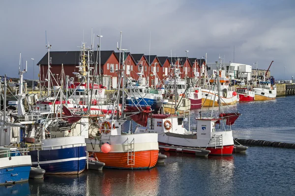 Visserij haven van Andenes — Stockfoto