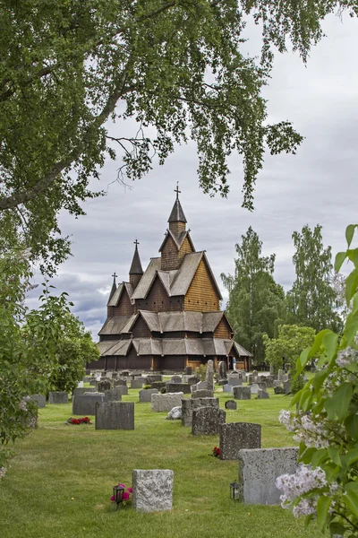 Stave Church Heddal — Stock Photo, Image
