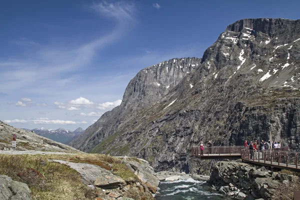 Utsiktsplattform Trollstigen — Stockfoto