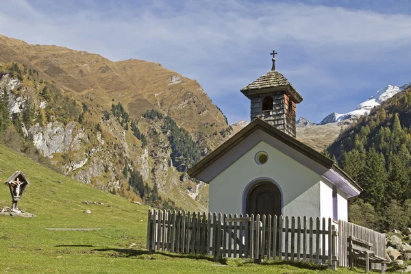 Kyrkan i dalen Vals — Stockfoto