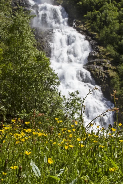 Hjellefossen — Fotografia de Stock