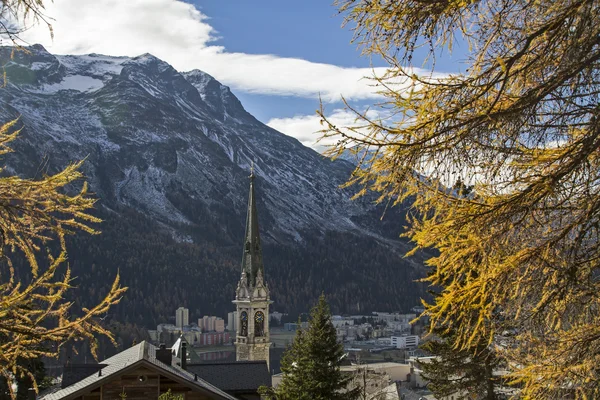 St. Moritz — Stockfoto