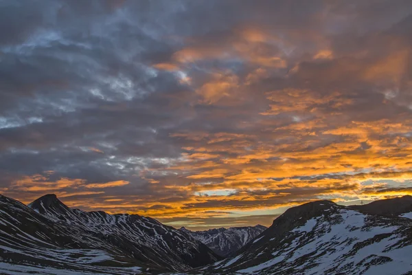 Amanecer en Albula — Foto de Stock