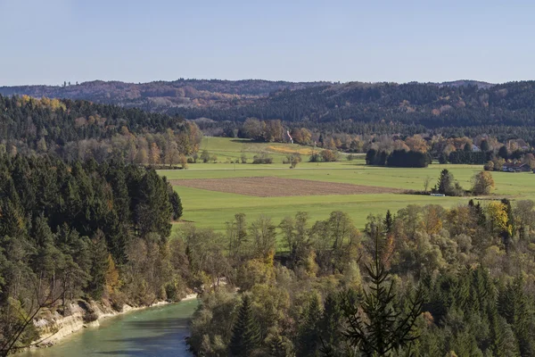 Isar-völgyre — Stock Fotó