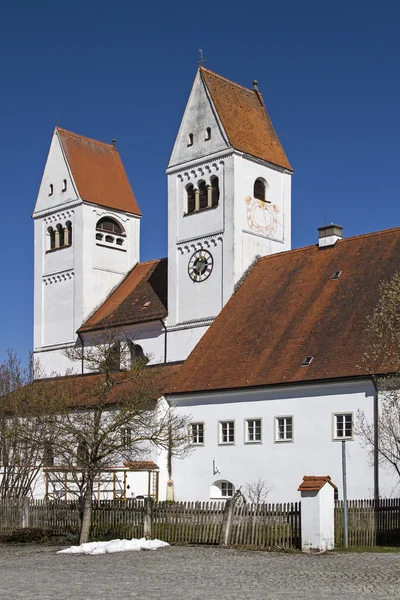 Johannes Baptist in Steingaden — Stockfoto