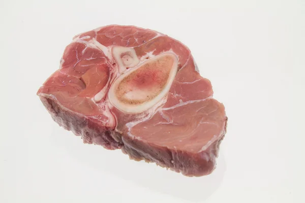 Veal shank raw Stock Picture