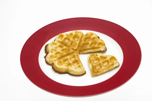 Frische Waffeln — Stockfoto