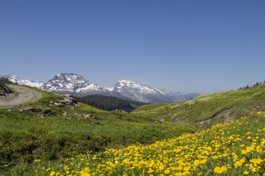 Pragelpass üzerinde