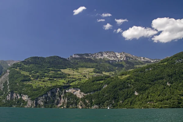 Lago walensee — Fotografia de Stock