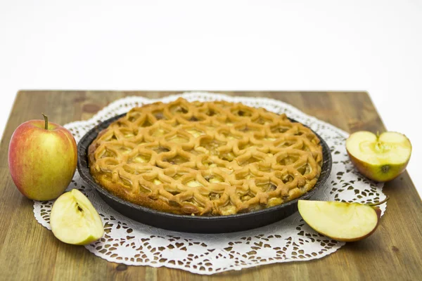 Apfelkuchen — Stockfoto